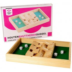 Shut the box, double jeu