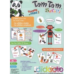 Tam tam Safari - Coffret CP