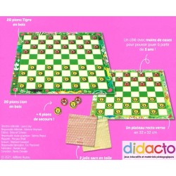 Jeu de dames, le duel des félins!