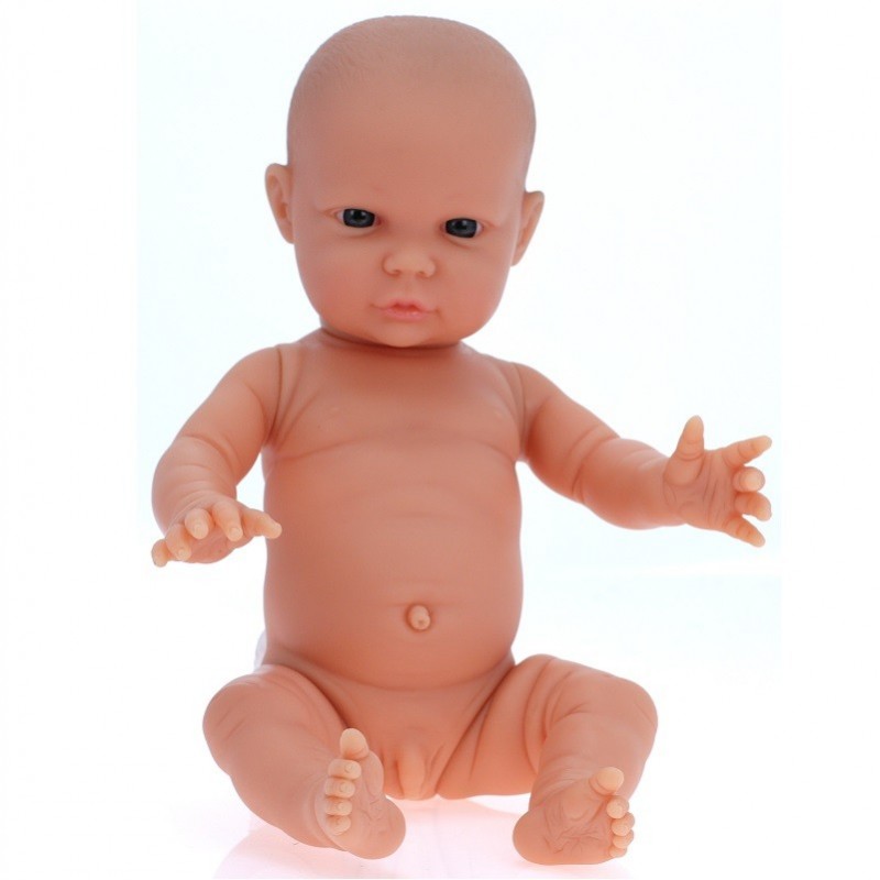 Poupée garçon européen sans cheveux 34 cm