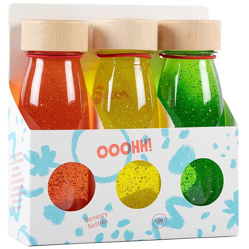 Bouteilles sensorielles - Pack couleur