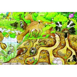 Puzzle en bois Découverte de la nature