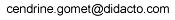 Cendrine GOMET mail